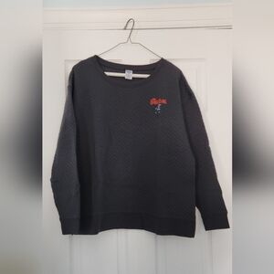 Women's Florida Gators Dark Grey Pullover Quilted Sweatshirt